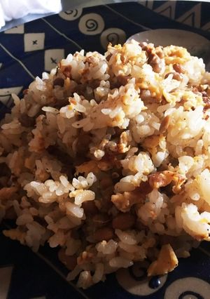 簡単!納豆チャーハン!-レシピのメイン写真
