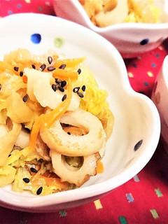 簡単★優しい味【白菜と竹輪の炒め煮】-レシピのメイン写真