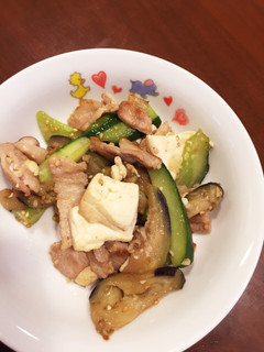 スタミナ夏野菜炒め-レシピのメイン写真