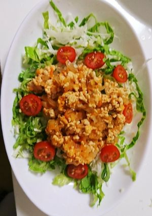 野菜ジュースで濃厚簡単タコライス-レシピのメイン写真