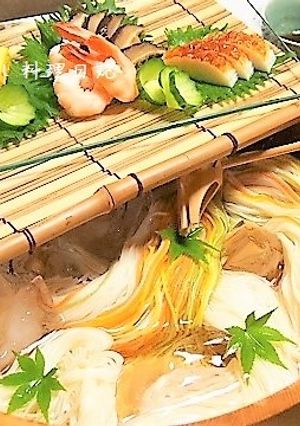 おもてなし素麺　素麺をキレイに盛る方法-レシピのメイン写真
