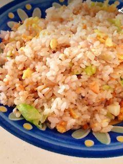 鮭マヨ炒飯-レシピのメイン写真