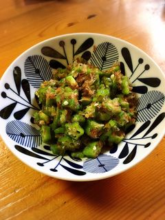 ♥️オクラの麺つゆおかか和え♥️-レシピのメイン写真