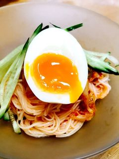 簡単☆キムチの冷製麺-レシピのメイン写真