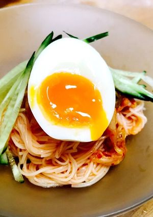 簡単☆キムチの冷製麺-レシピのメイン写真