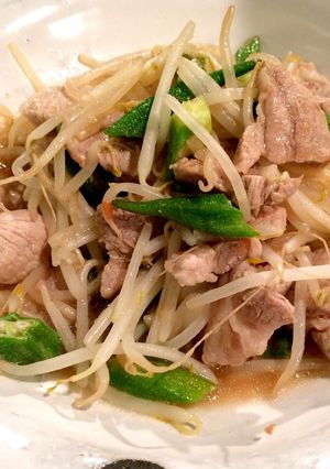豚バラさっぱり梅〜めんつゆ炒め-レシピのメイン写真