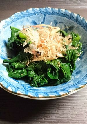 ほうれん草のおひたし ごま油で美味しく♪-レシピのメイン写真