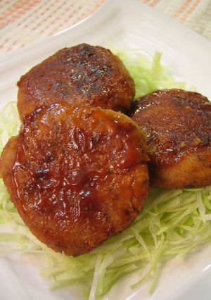 おから＆いわし缶の照り焼き-レシピのメイン写真