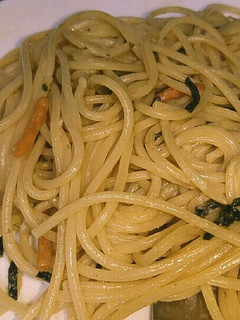 マヨポンお茶漬けの素ズボラスパゲティ-レシピのメイン写真