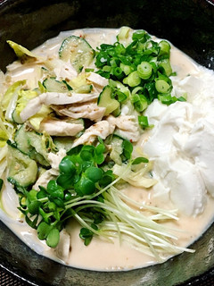 こんにゃく麺☆豆乳冷や汁♫-レシピのメイン写真