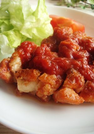 鶏肉のバーベキュー煮♪-レシピのメイン写真