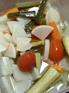 夏野菜のピクルス-レシピのメイン写真