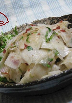 ●そのまま de 美味しい大根サラダ●-レシピのメイン写真