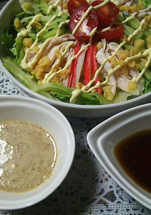 ★即席★冷やし中華のタレ２種類★-レシピのメイン写真