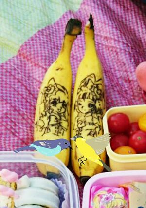 子供のお弁当に♪お絵かきバナナ♡-レシピのメイン写真
