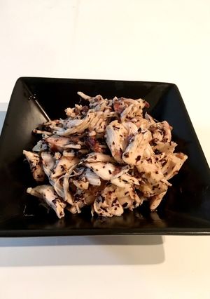 お弁当にも！レンジ時短＊ささみ＊梅ゆかり-レシピのメイン写真
