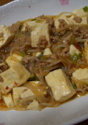 糸コンでかさ増し!麻婆豆腐-レシピのメイン写真