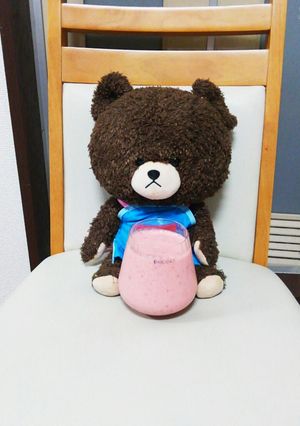苺とプラムのミックスジュース-レシピのメイン写真