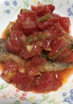 めひかりのトマト南蛮-レシピのメイン写真