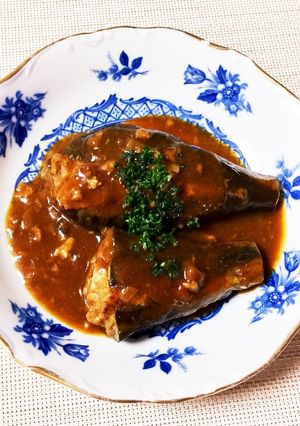 ナスのまるごとカレー煮こみ-レシピのメイン写真