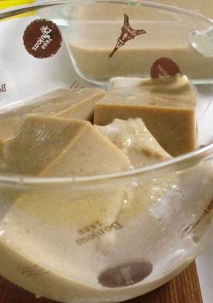 無調整豆乳で作る♡簡単カフェオレ味ゼリー-レシピのメイン写真