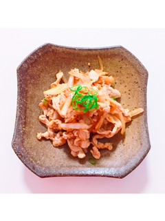 ☆豚肉の味ポン炒め-レシピのメイン写真