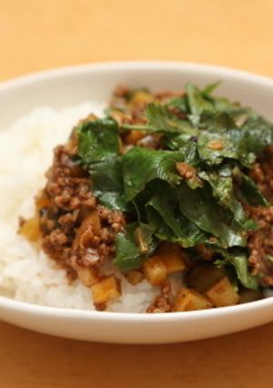 野菜ジュース&三つ葉が香る★ドライカレー-レシピのメイン写真