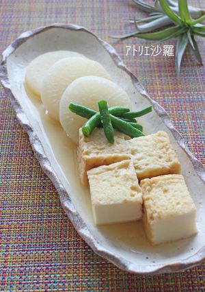 フライパンで簡単♪大根と生揚げの煮物-レシピのメイン写真