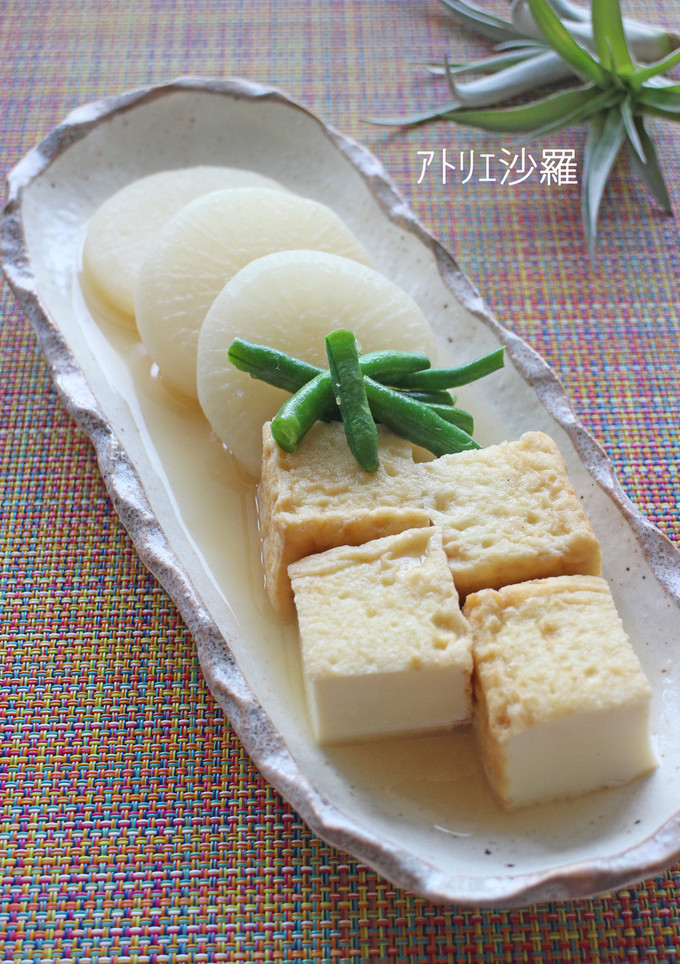 フライパンで簡単♪大根と生揚げの煮物-レシピのメイン写真