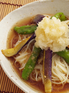 さっぱり!夏野菜そうめん-レシピのメイン写真
