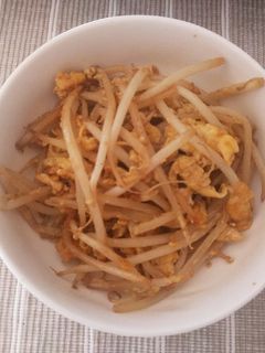 モヤシと卵だけの炒め物☆-レシピのメイン写真