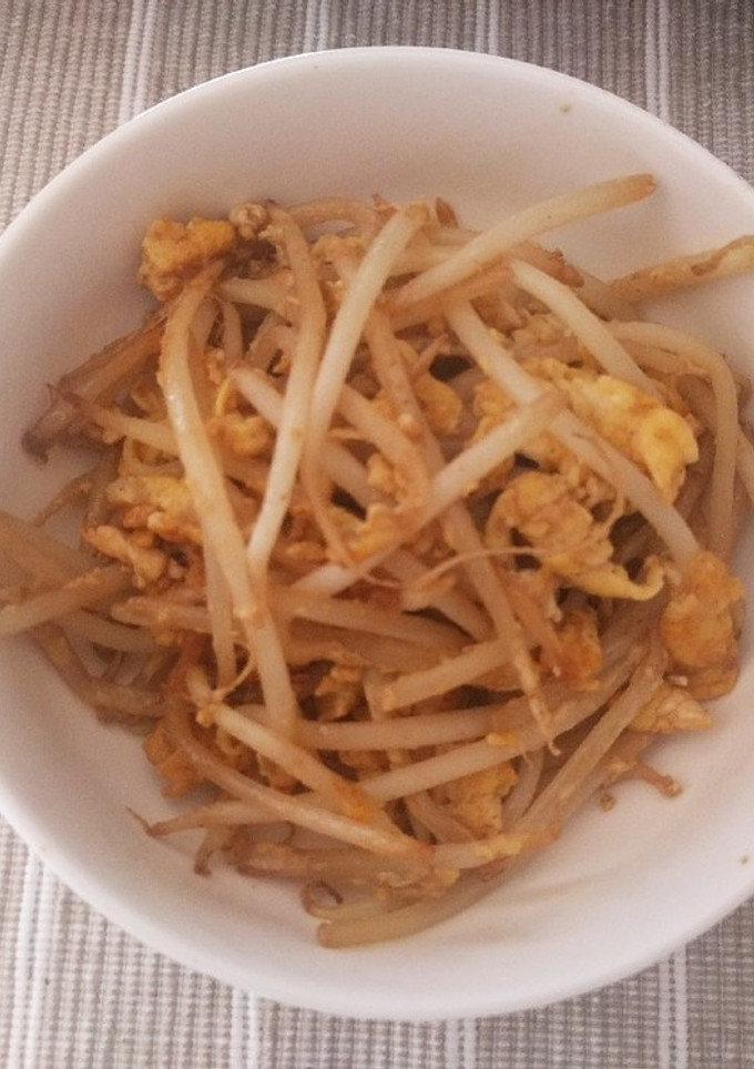 モヤシと卵だけの炒め物☆-レシピのメイン写真