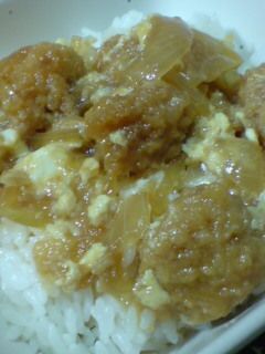 冷食で♪簡単かつ煮こみ丼-レシピのメイン写真