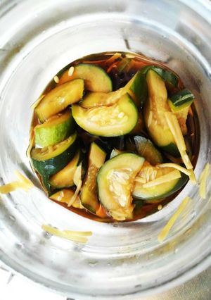 キュウリの酢醤油漬-レシピのメイン写真