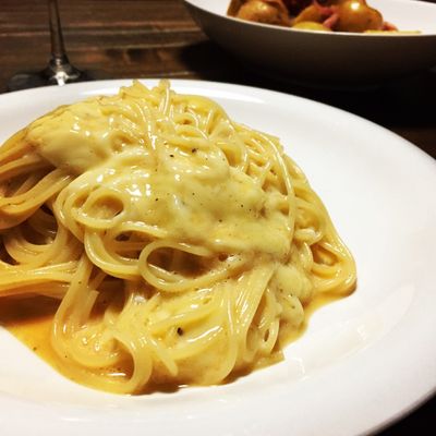 かき玉チーズパスタ by ICHICO☆ 【クックパッド】 簡単おいしい