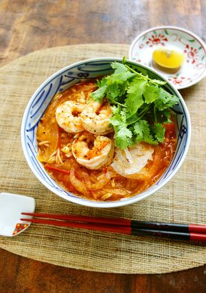 身近な食材で簡単＆本格！トムヤムそうめん-レシピのメイン写真