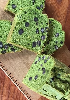 抹茶と大納言のパウンドケーキ-レシピのメイン写真
