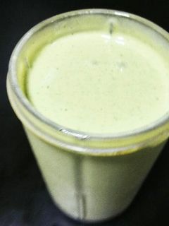 ダイエット簡単小松菜青汁バナナスムージー-レシピのメイン写真