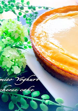 misoヨーグルトチーズケーキ♪-レシピのメイン写真