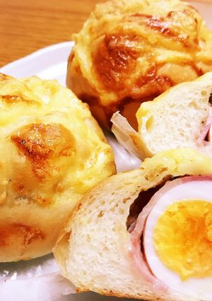 丸ごとたまごパン！-レシピのメイン写真