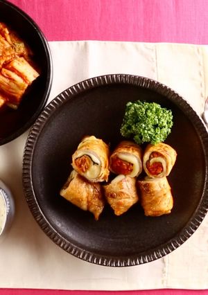 味付けいらず!キムチーズ肉巻き-レシピのメイン写真