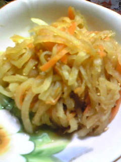 田舎の味♪だいこんとにんじんのキンピラ♪-レシピのメイン写真
