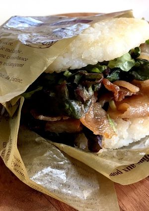 簡単ライスバーガー*-レシピのメイン写真