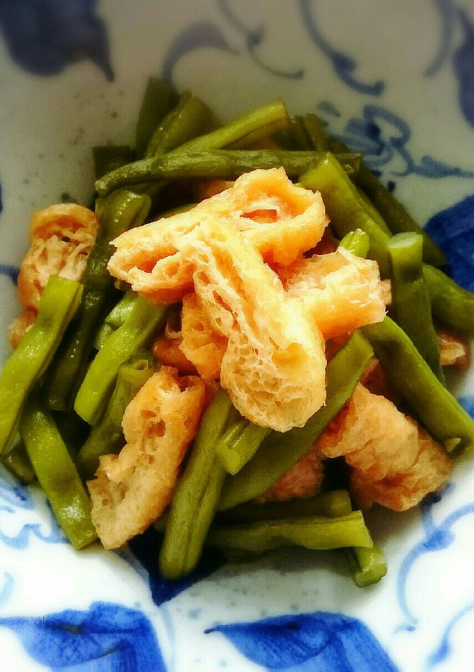 いんげんと油揚げの煮物-レシピのメイン写真