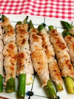 アスパラの肉巻き-レシピのメイン写真