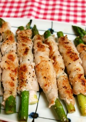 アスパラの肉巻き-レシピのメイン写真