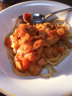 トマトクリーム煮をアレンジ★パスタ-レシピのメイン写真