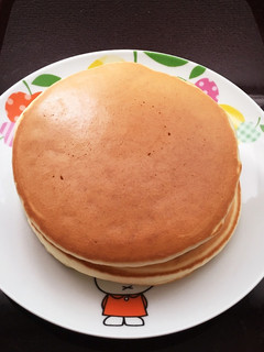 卵なし!簡単ヘルシーホットケーキ☆-レシピのメイン写真