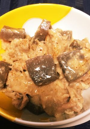 こんにゃくと豚肉の味噌煮-レシピのメイン写真