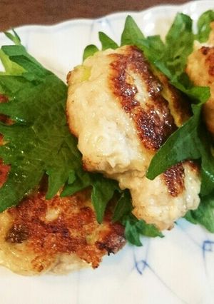 **ふんわり塩麹鶏つくね**-レシピのメイン写真
